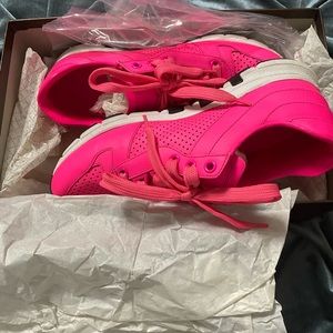 Hot Pink Gucci Sneakers